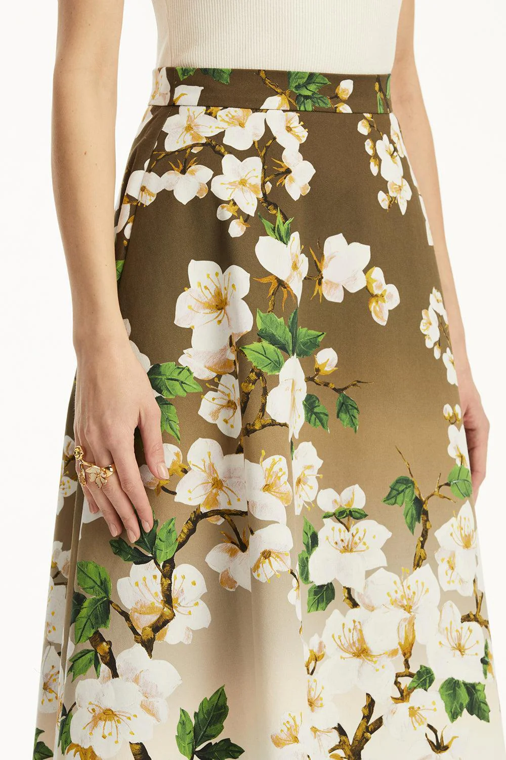 Cherry Blossom Midi Skirt - Image 4