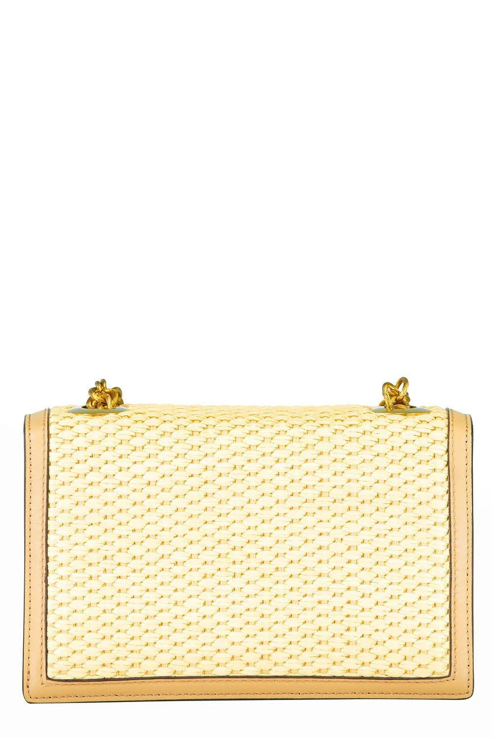 Classic Tro Bag - Beige Raffia - Image 5