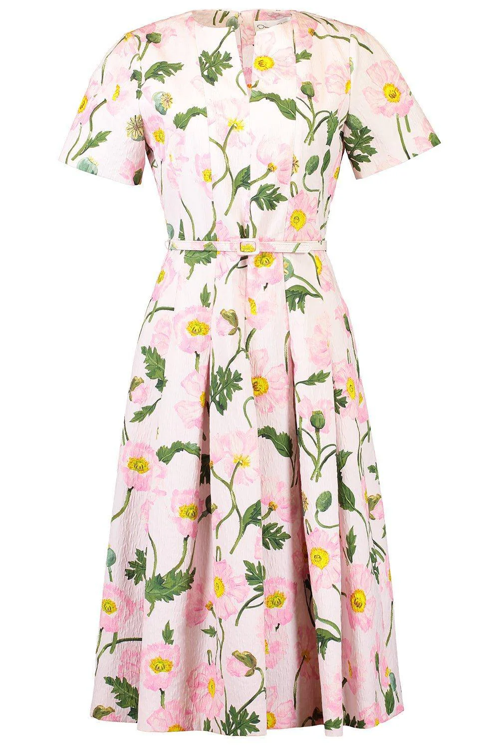 Cloque Flare Dress