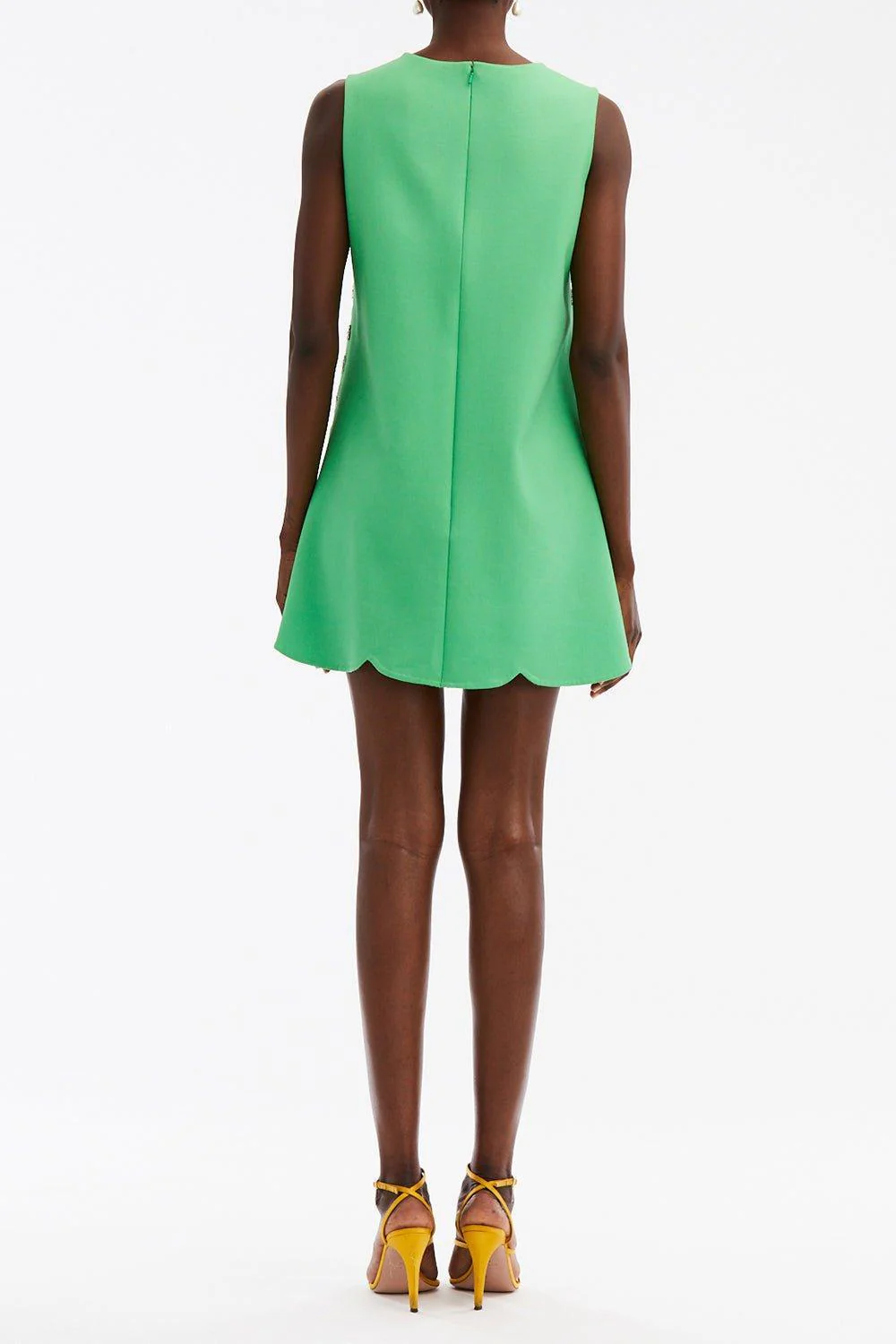 Crystal Eyelet Shift Dress - Image 4