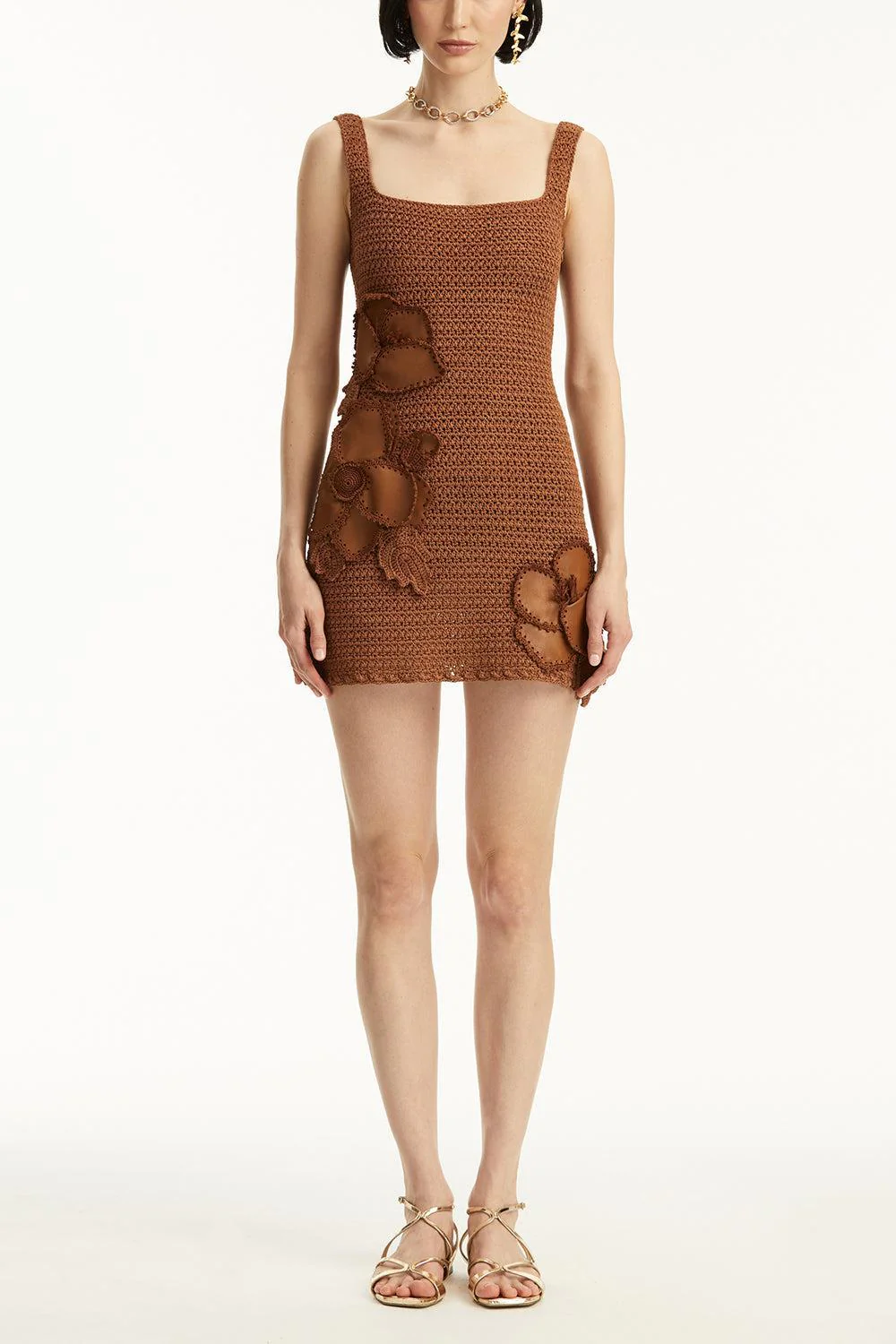 Deboss Crochet Dress - Image 2