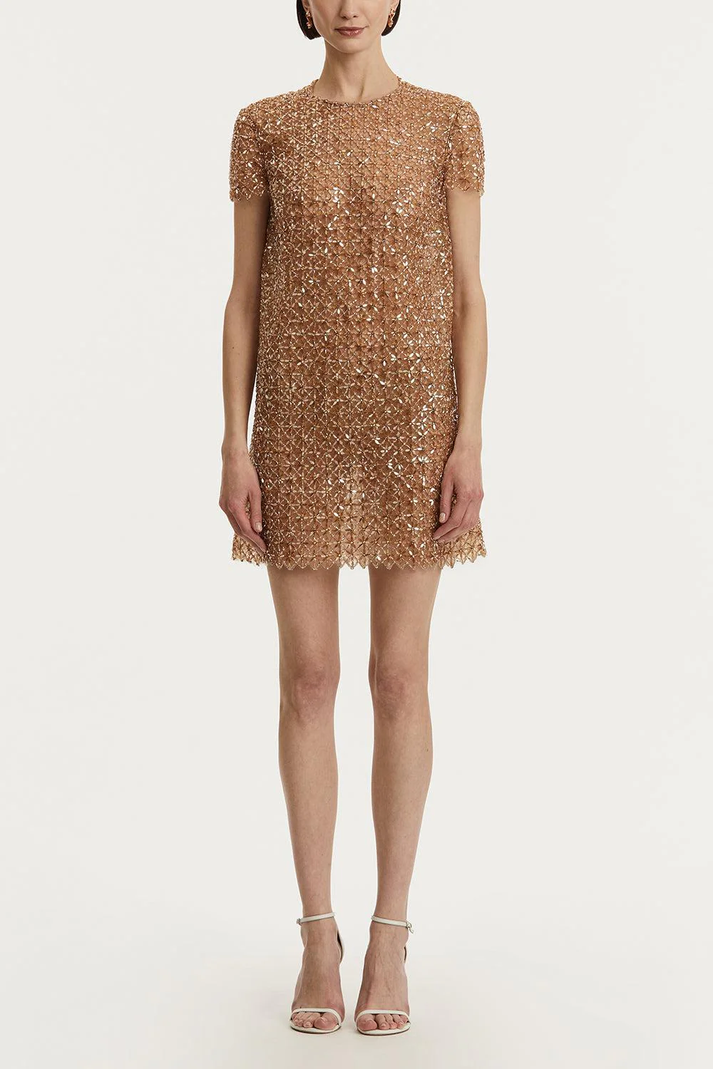 Embroidered Tulle Day Dress