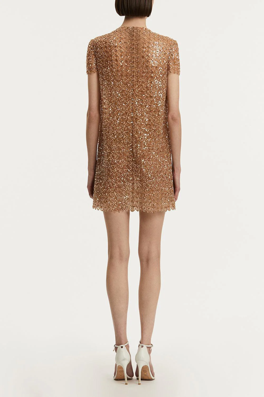 Embroidered Tulle Day Dress - Image 4