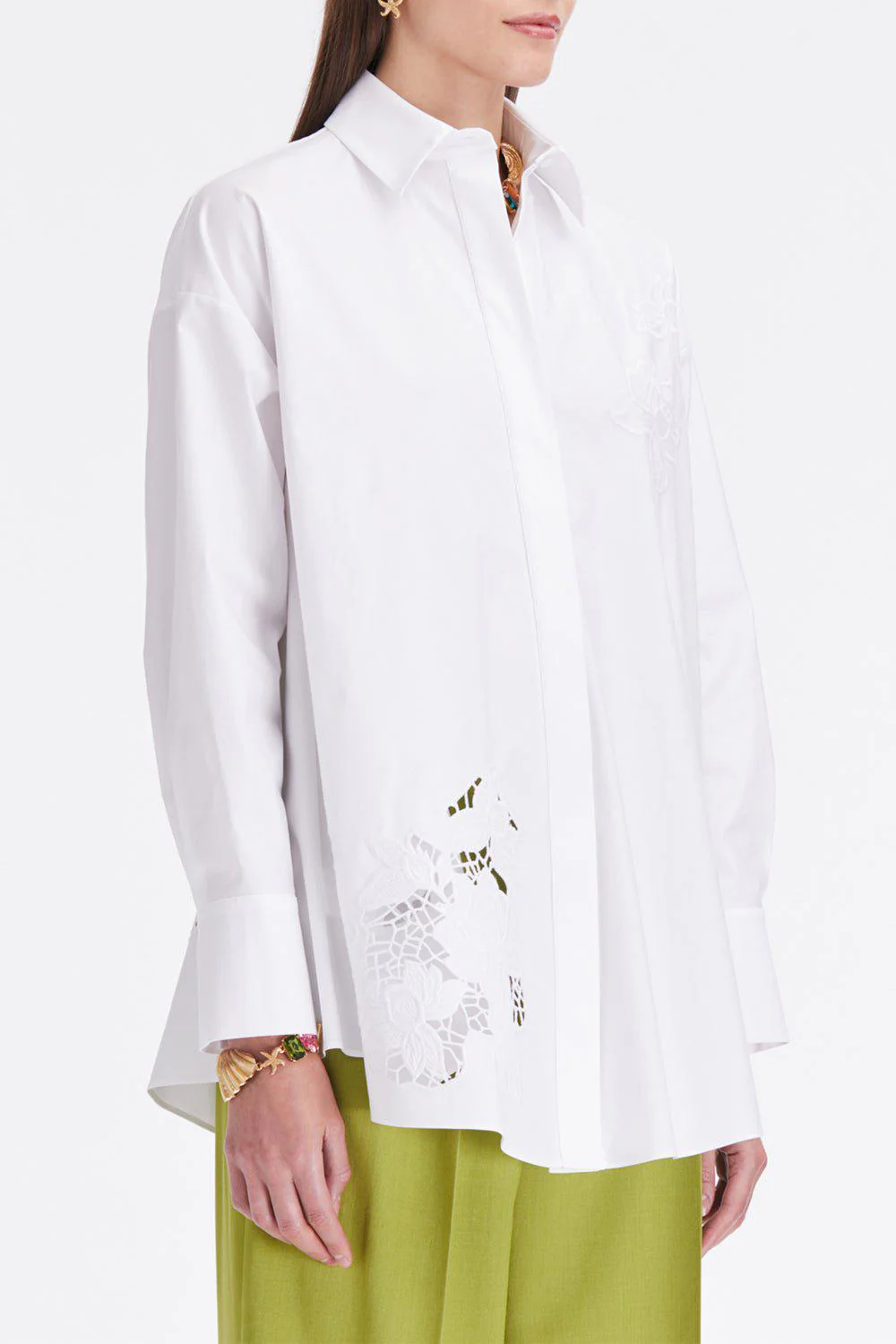 Embroidered Tunic Blouse - Image 3