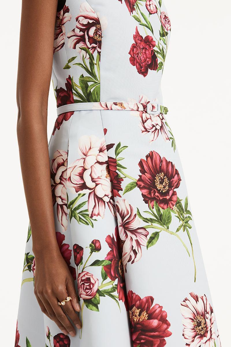 Peony Printed Day Dress - Image 4