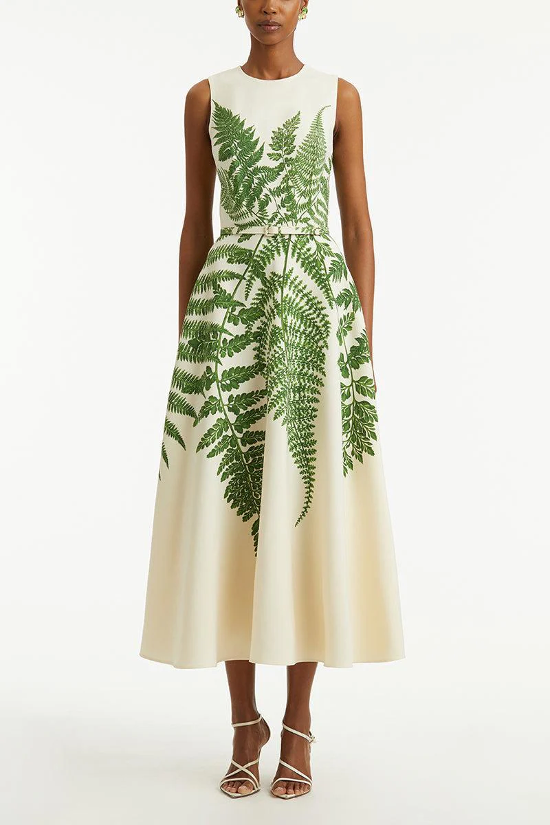 Fern Double Face Day Dress - Image 2