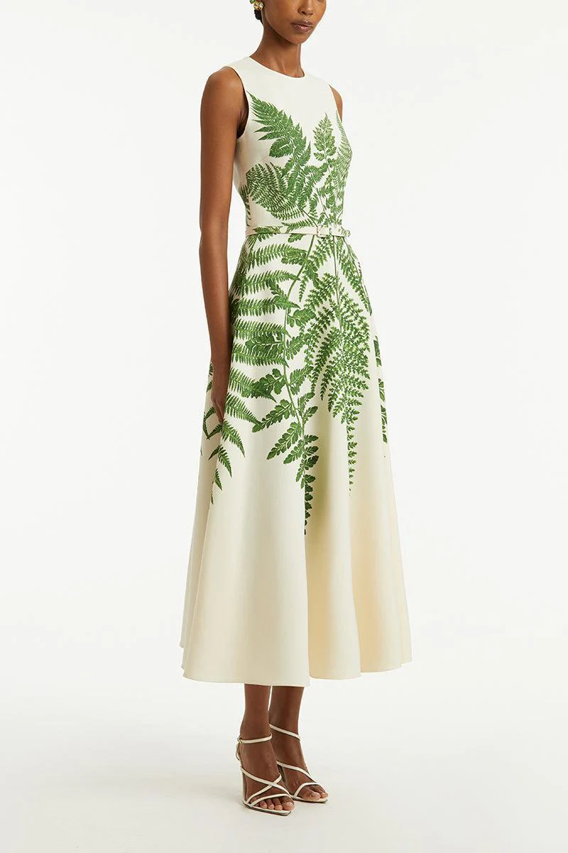 Fern Double Face Day Dress - Image 3