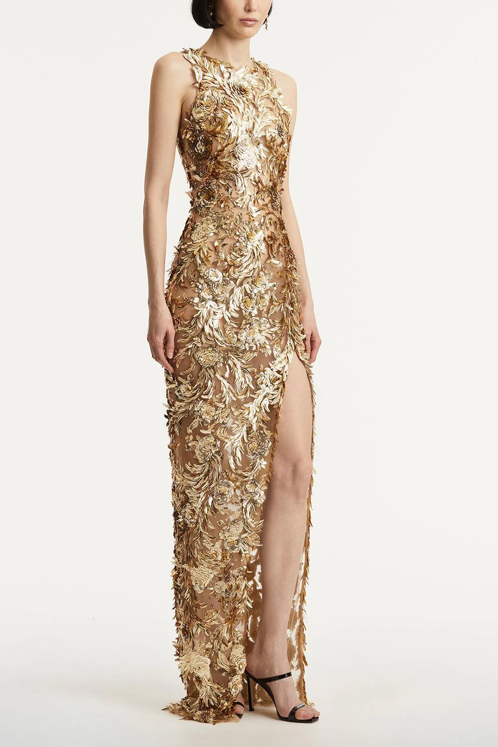 Fern Illusion Tulle Gown - Image 2