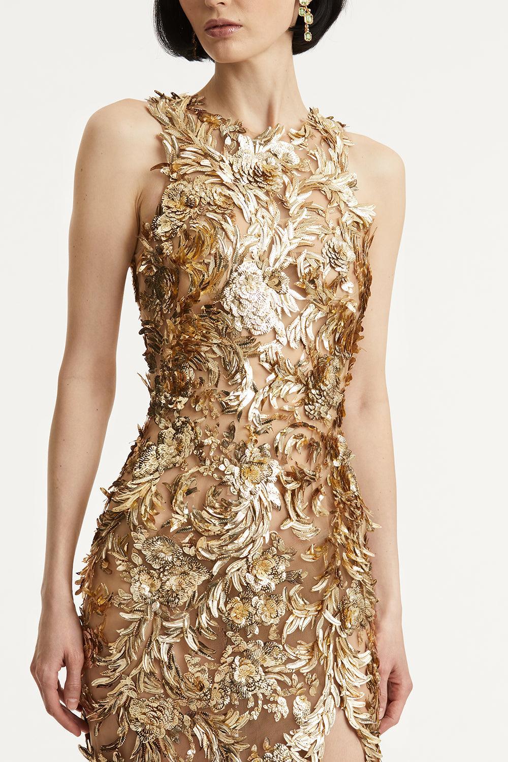 Fern Illusion Tulle Gown - Image 3