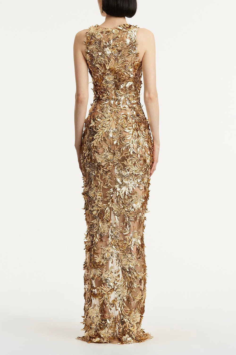 Fern Illusion Tulle Gown - Image 4