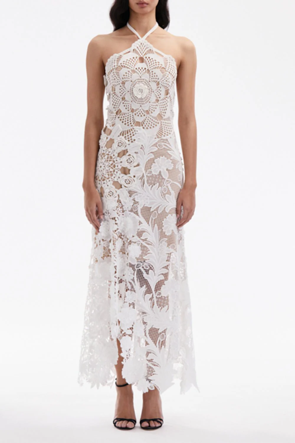 Floral Crochet Dress - Image 2