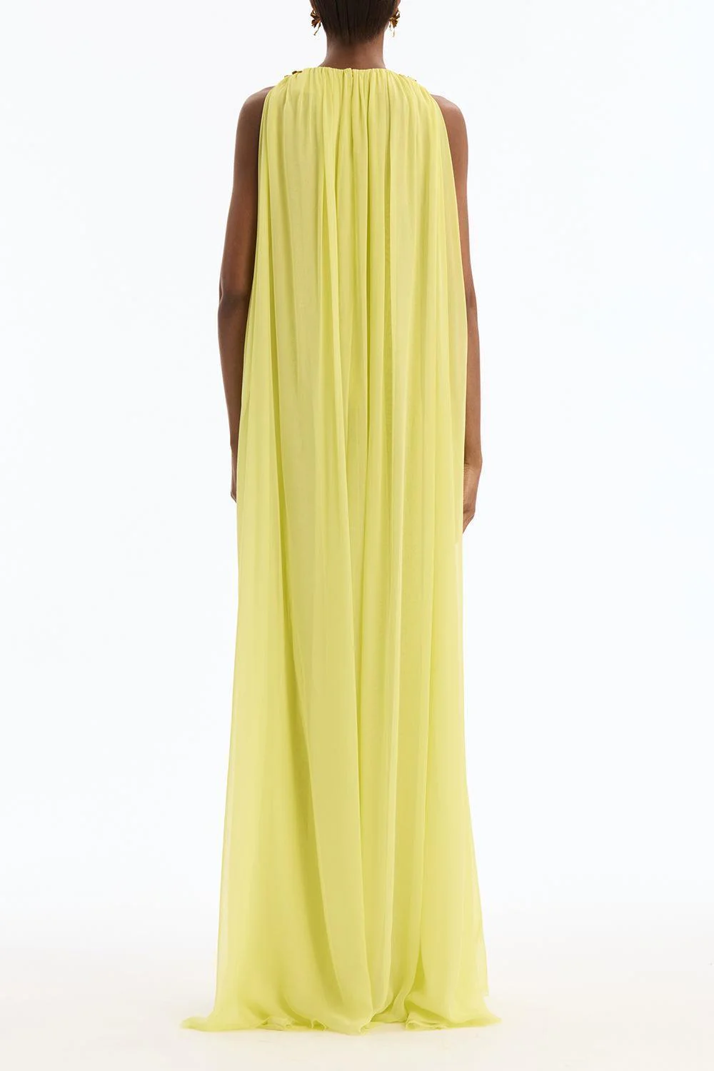 Floral Shoulder Sleeveless Caftan - Image 3