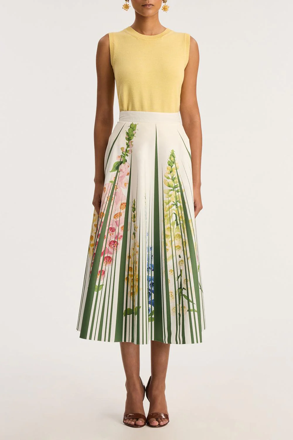 Foxgloves Midi Skirt - Image 2