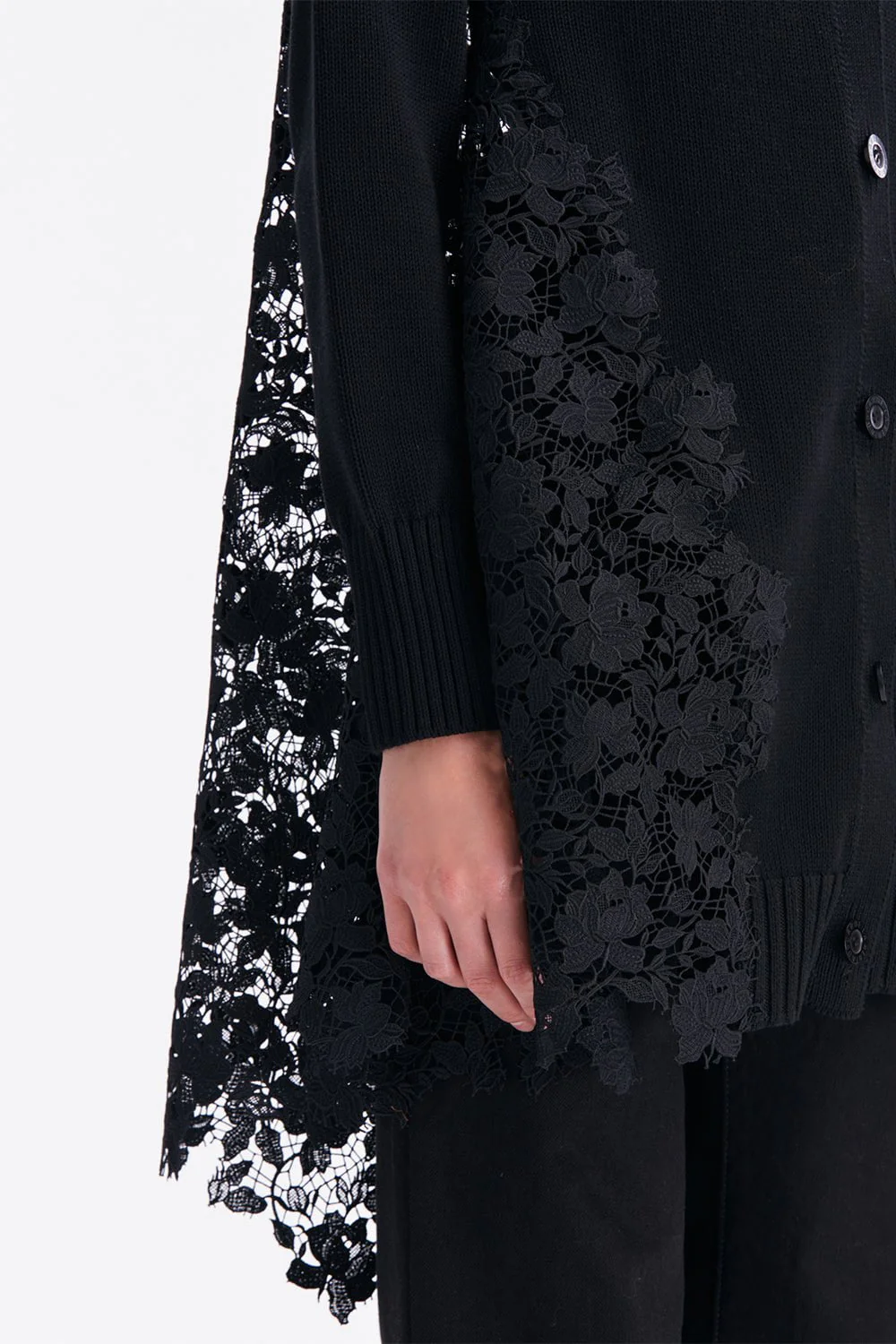 Gardenia Guipure Long Cardigan - Image 4