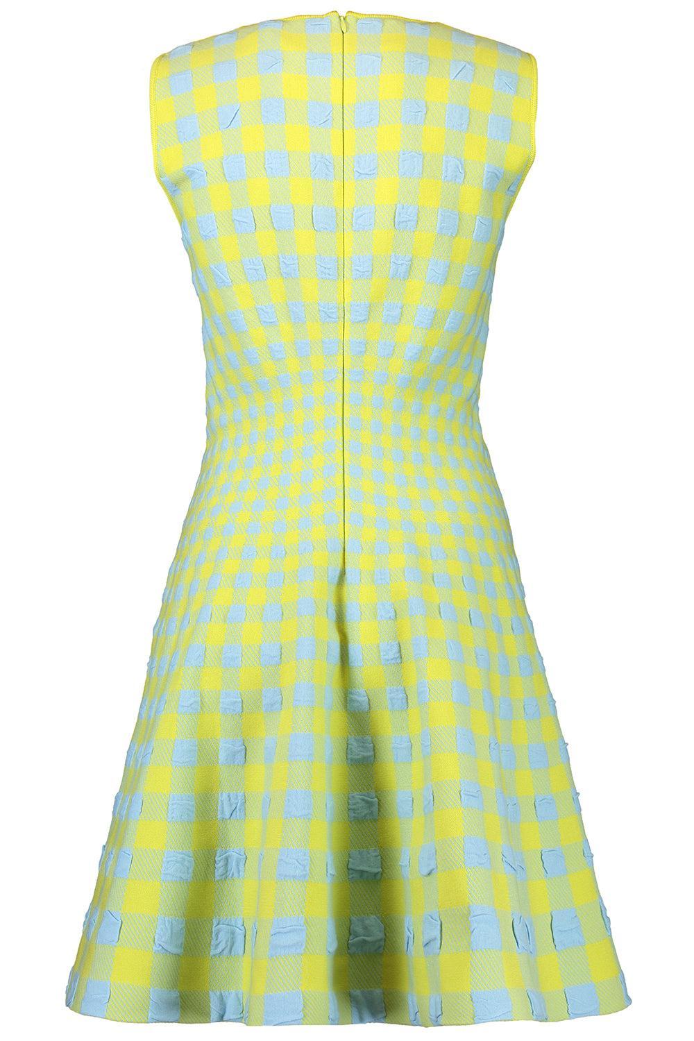 Gingham Fit And Flare Dress - Image 7