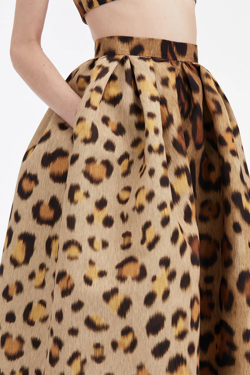 Jaguar Pleated Full Skirt - Image 3