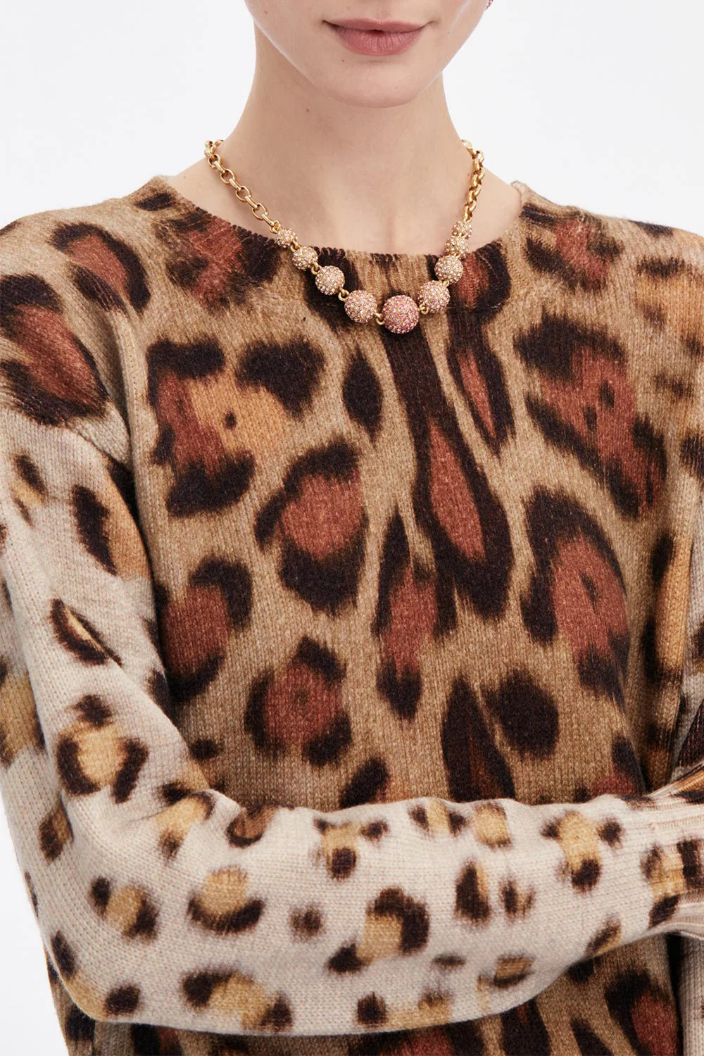 Long Sleeve Jaguar Printed Pullover - Image 4