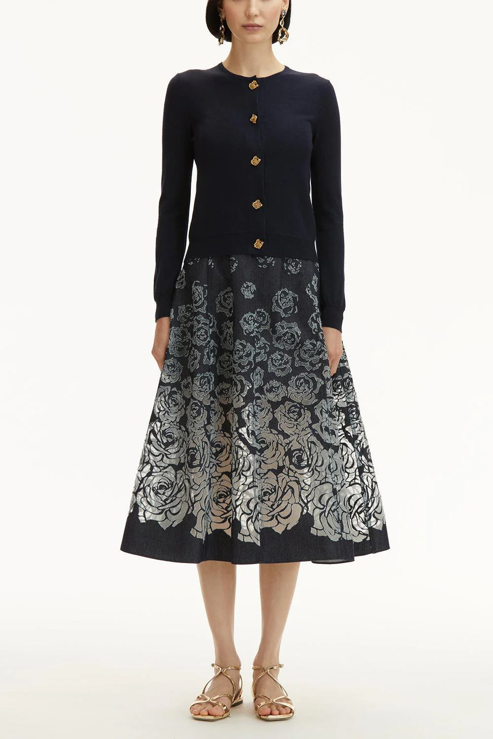 JEWEL BUTTON CARDIGAN - Image 3