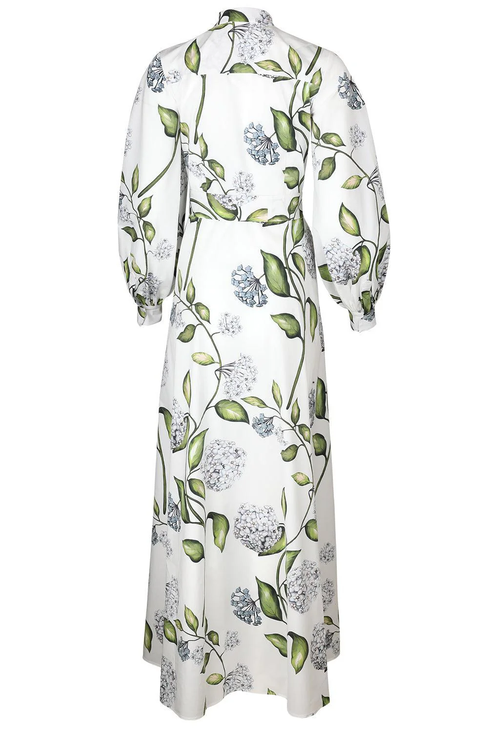 Long Sleeve Porcelain Flowers Caftan - Image 6
