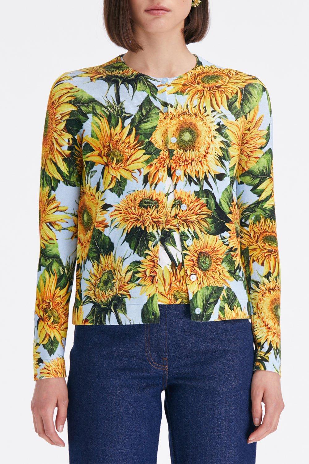 Long Sleeve Sunflower Cardigan