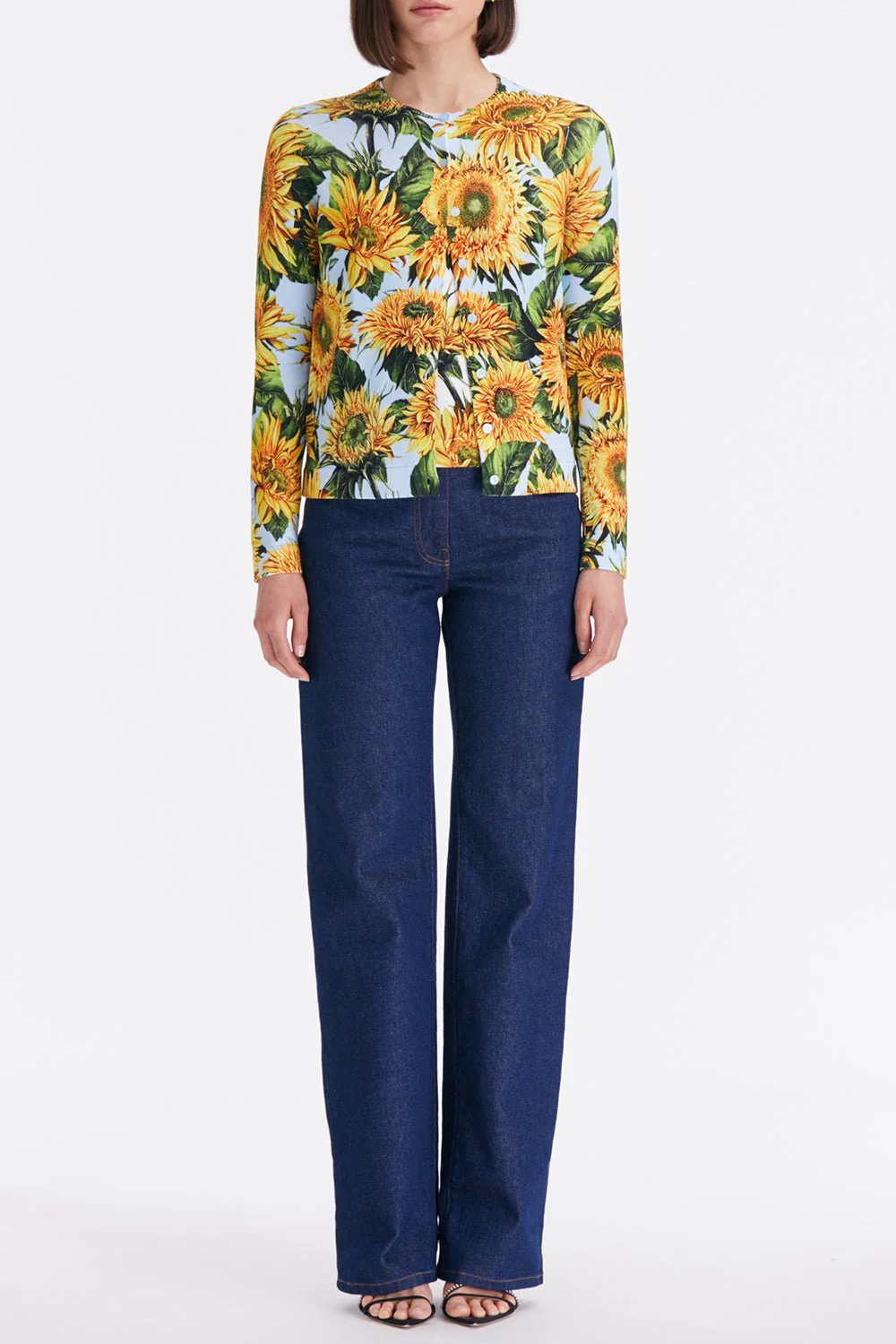 Long Sleeve Sunflower Cardigan - Image 2