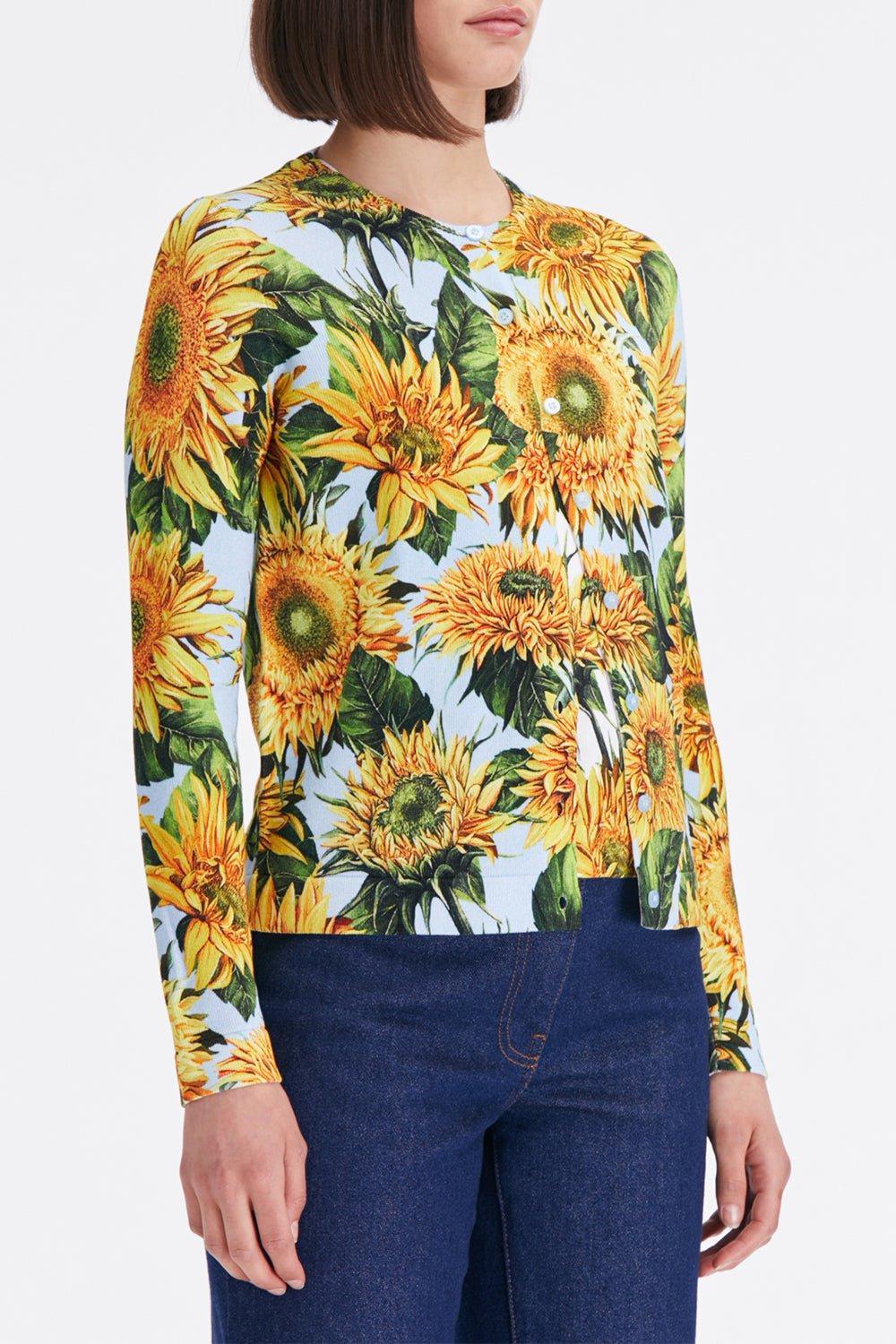 Long Sleeve Sunflower Cardigan - Image 4