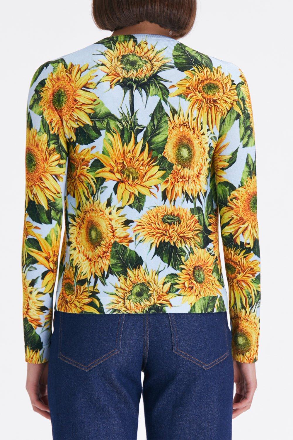 Long Sleeve Sunflower Cardigan - Image 5