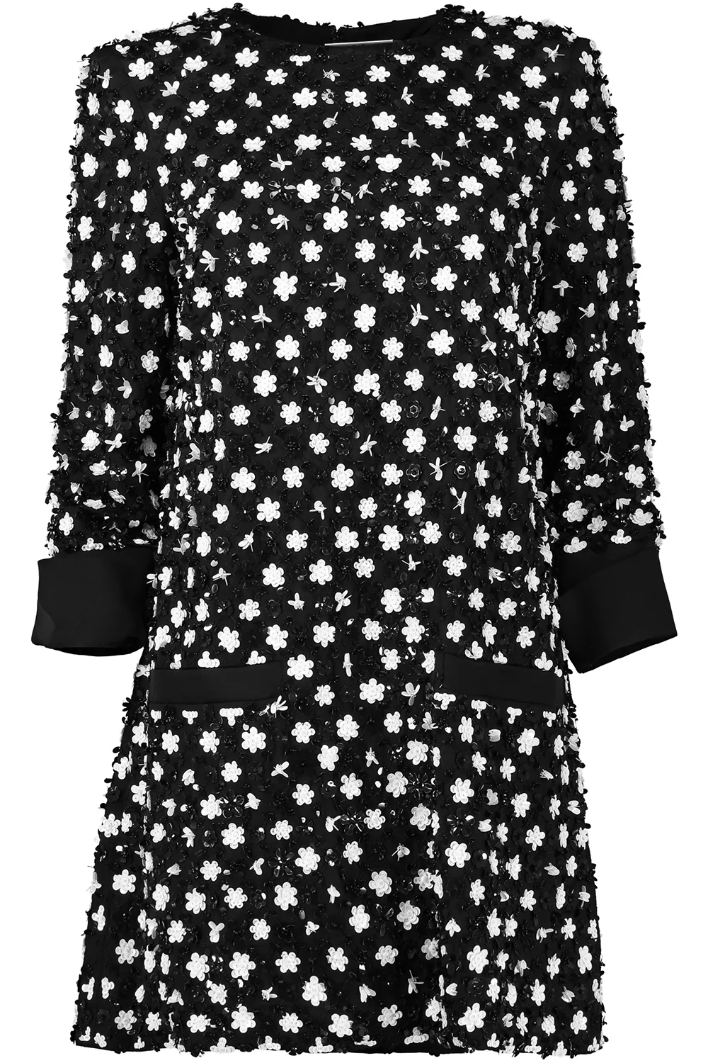 Mid Sleeve Shift Dress