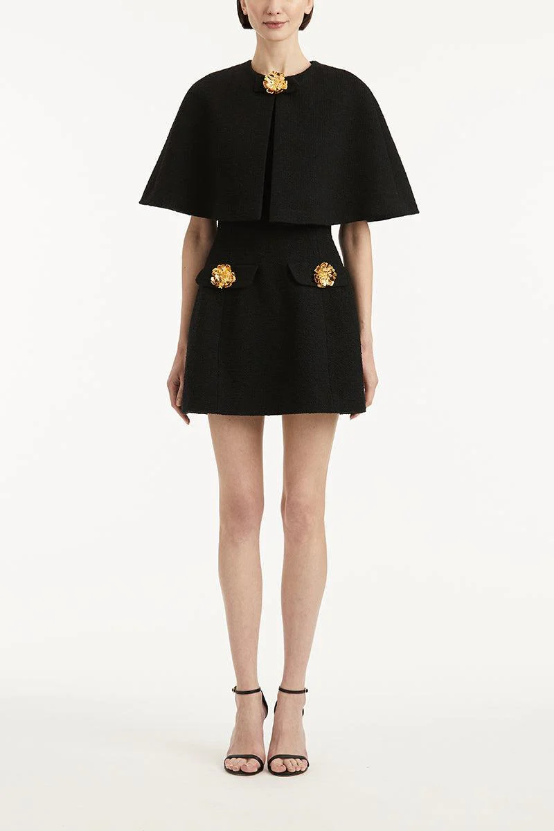Midi Sleeve Cape Jacket - Image 2