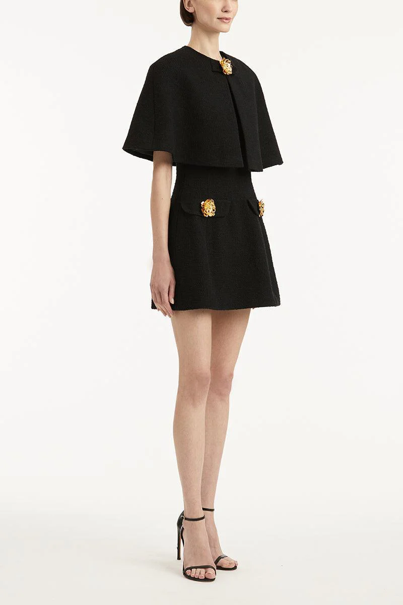 Midi Sleeve Cape Jacket - Image 3