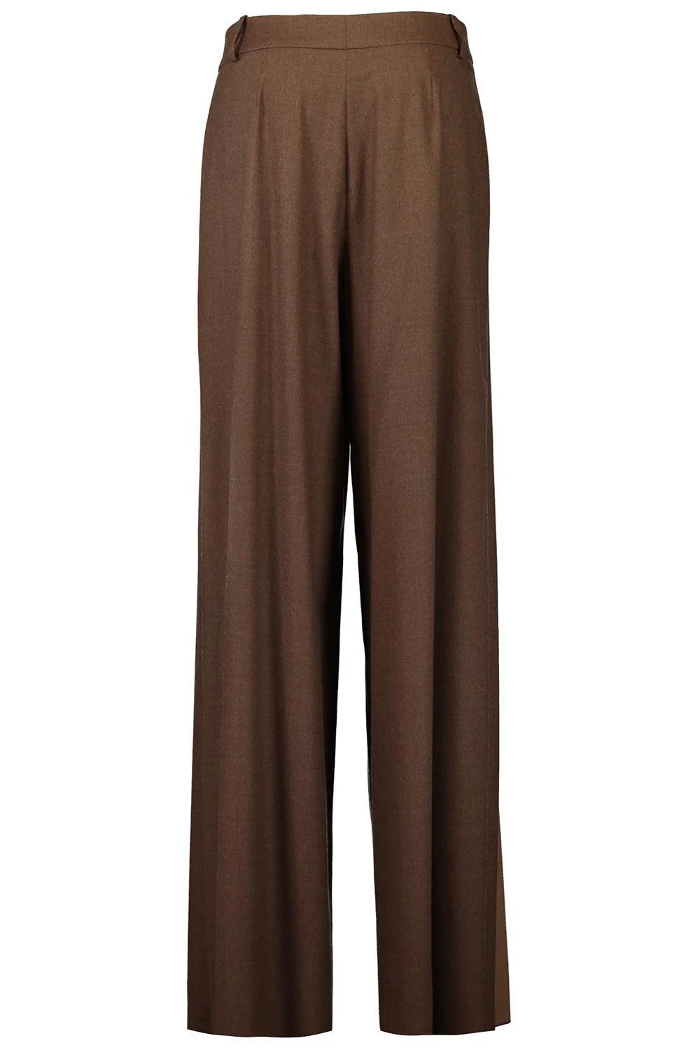 Mixed Pleated Wide-Leg Pants - Image 7
