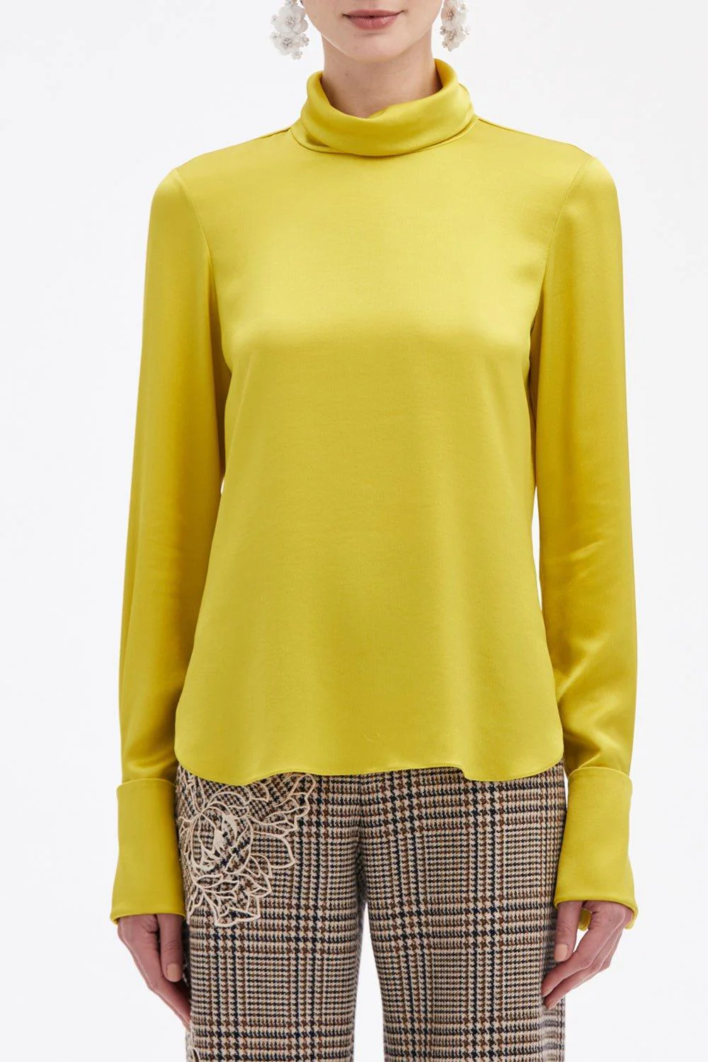 Mock Neck Blouse - Image 3