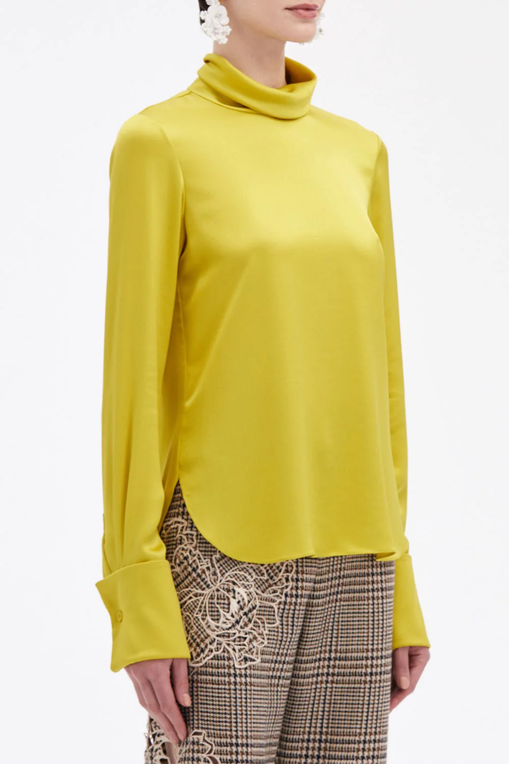 Mock Neck Blouse - Image 4
