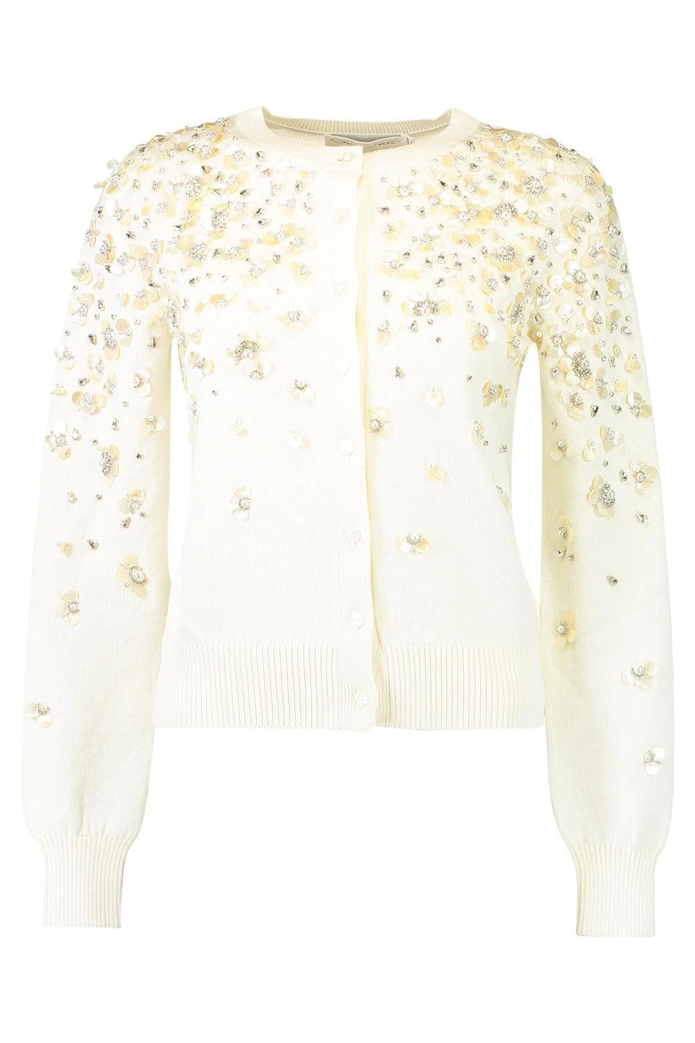 Mother of Pearl Embroidered Cardigan