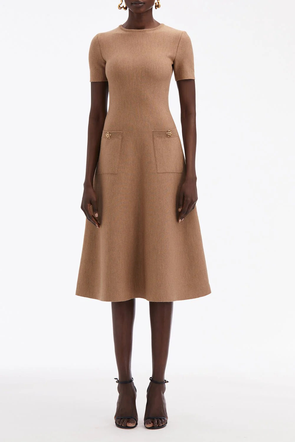 O Flower Midi Dress - Image 2