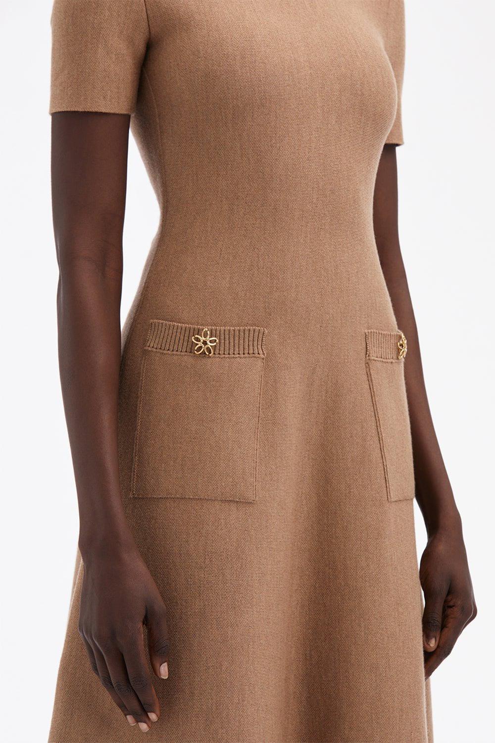 O Flower Midi Dress - Image 3
