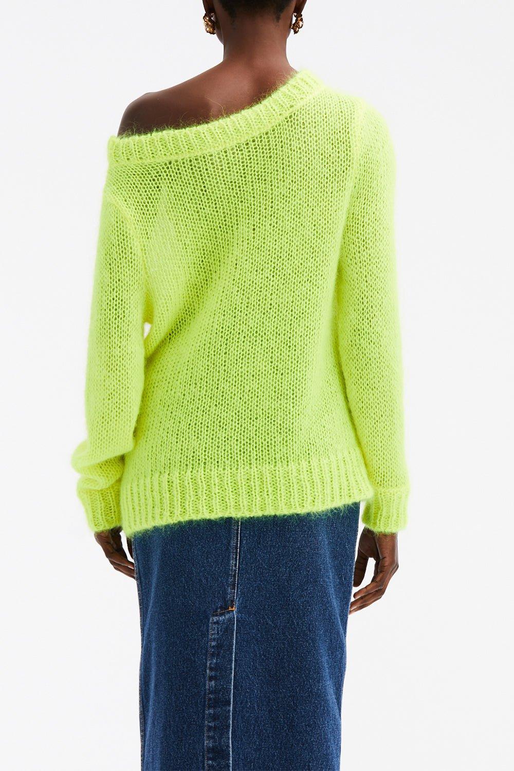 Off The Shoulder Poppy Embroidered Pullover - Image 4