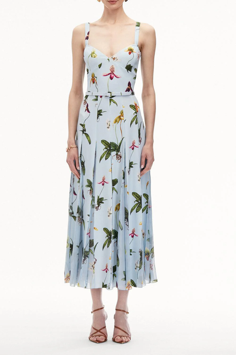 Orchids Day Dress - Image 2