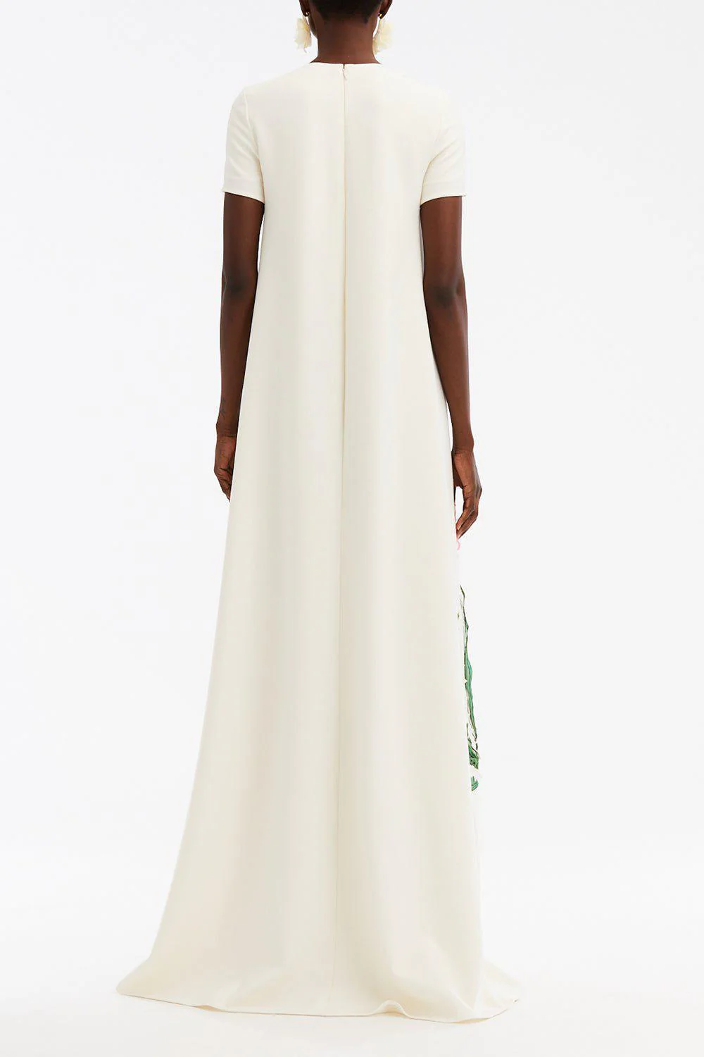 Painted Poppies Embroidered Gown - Image 5