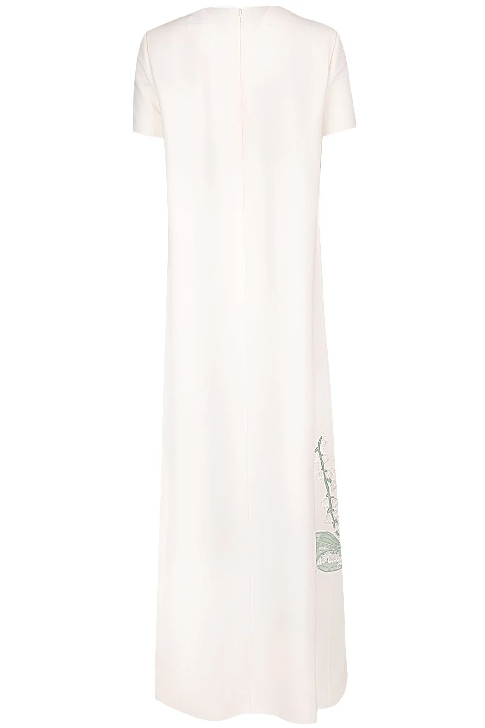 Painted Poppies Embroidered Gown - Image 6