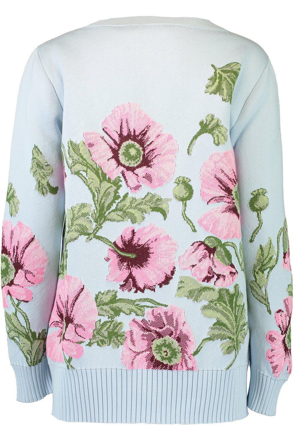 Poppies Long Cardigan - Image 3