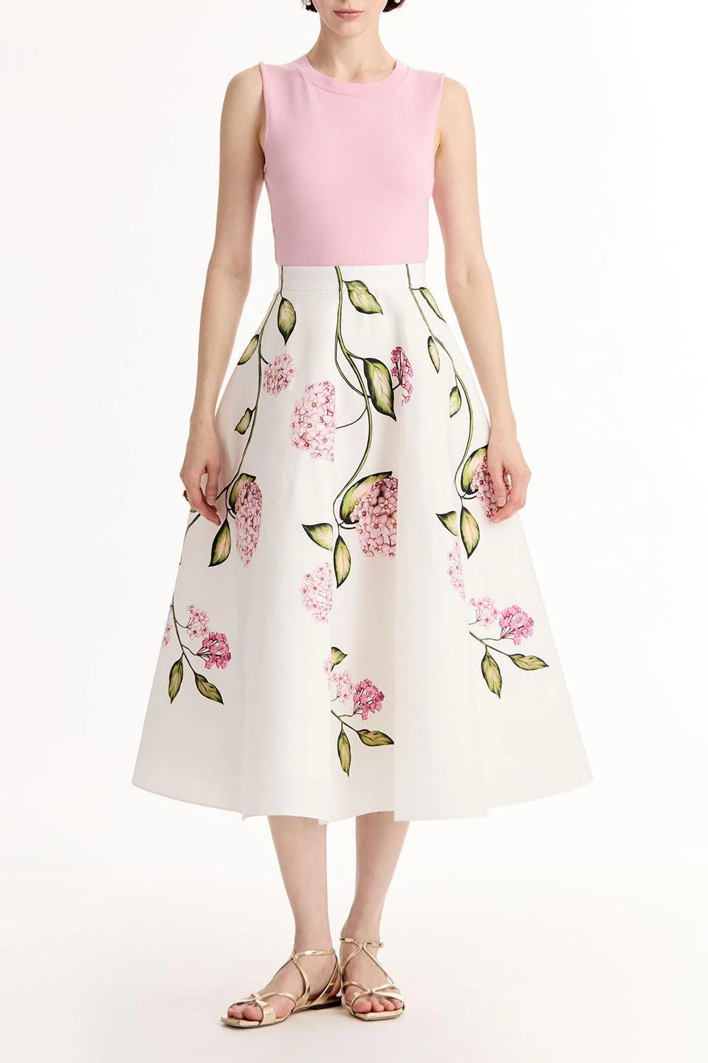 Porcelain Flowers Skirt - Image 2