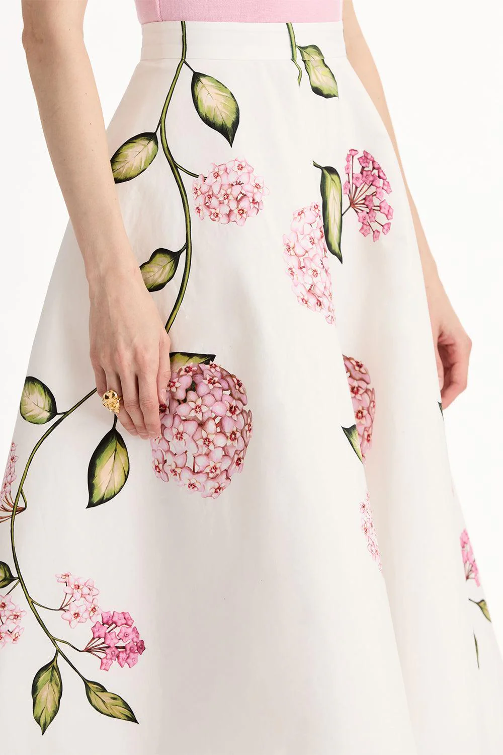 Porcelain Flowers Skirt - Image 3
