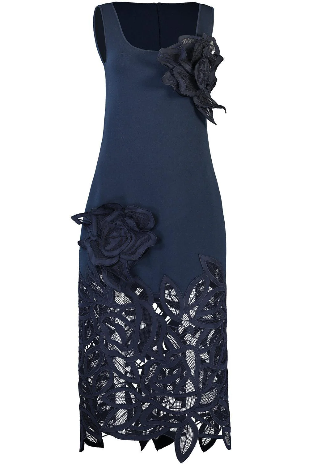 Rose Long Knit Dress