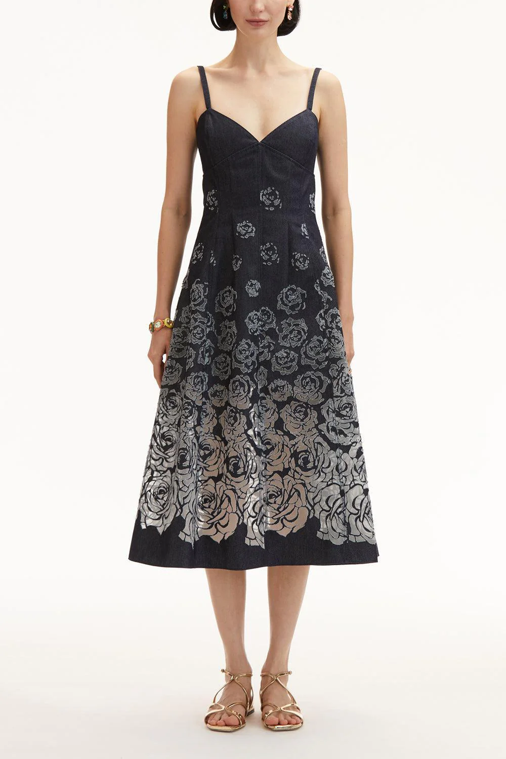 Rose Seam Detail Dress - Image 2