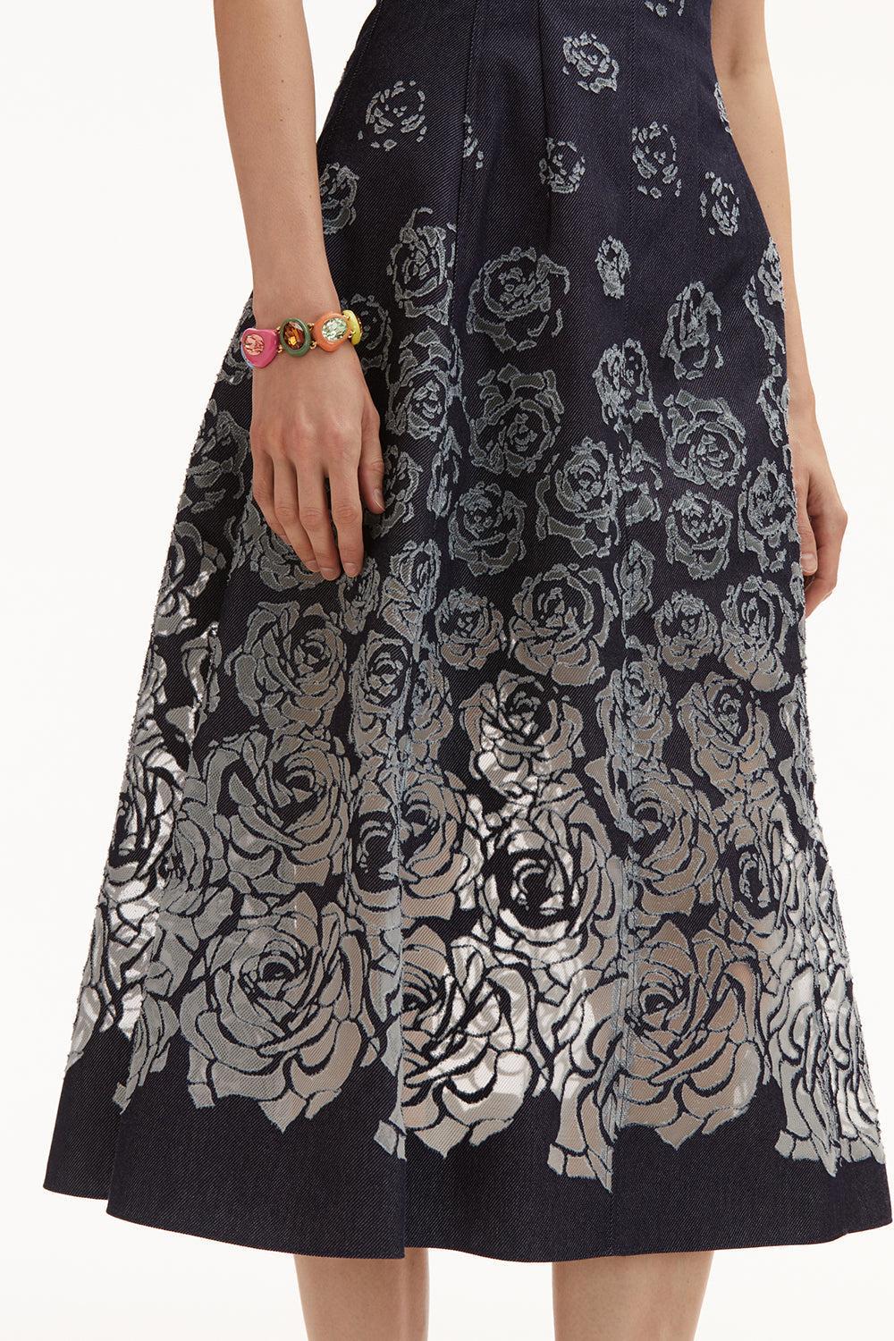 Rose Seam Detail Dress - Image 4