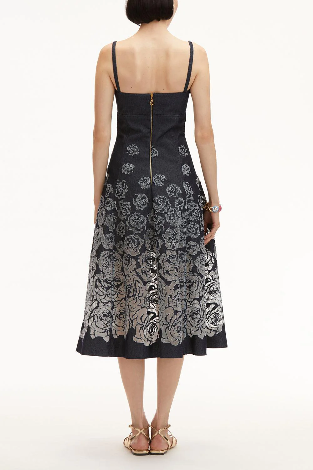 Rose Seam Detail Dress - Image 5