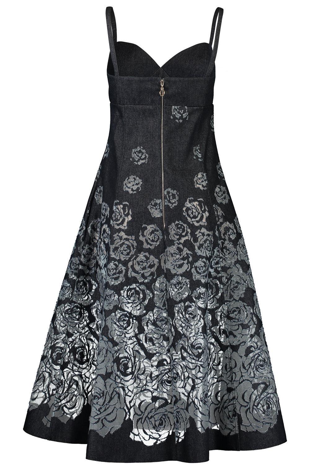 Rose Seam Detail Dress - Image 6