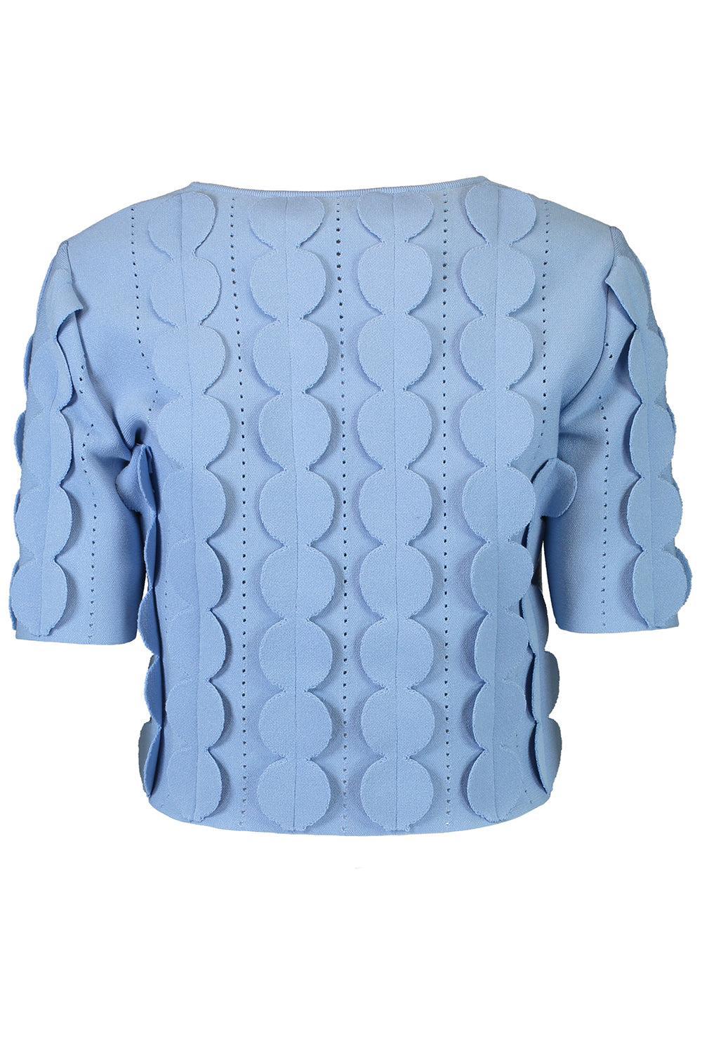 Short Sleeve 3d Circle Cardigan - Image 7