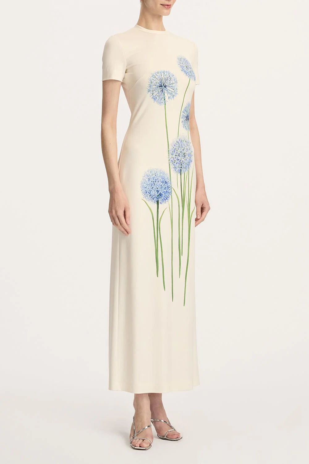 Short Sleeve Alliums Dress - Image 3